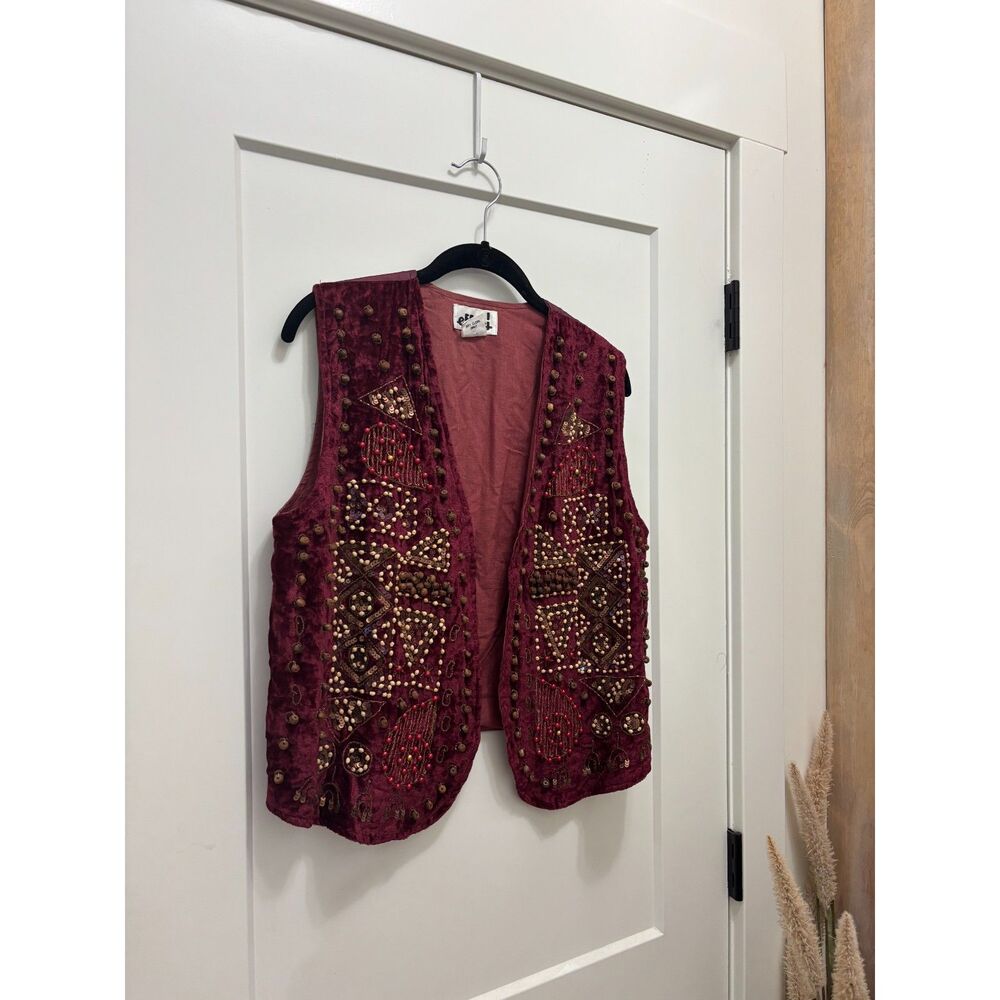 Vintage Red Vest